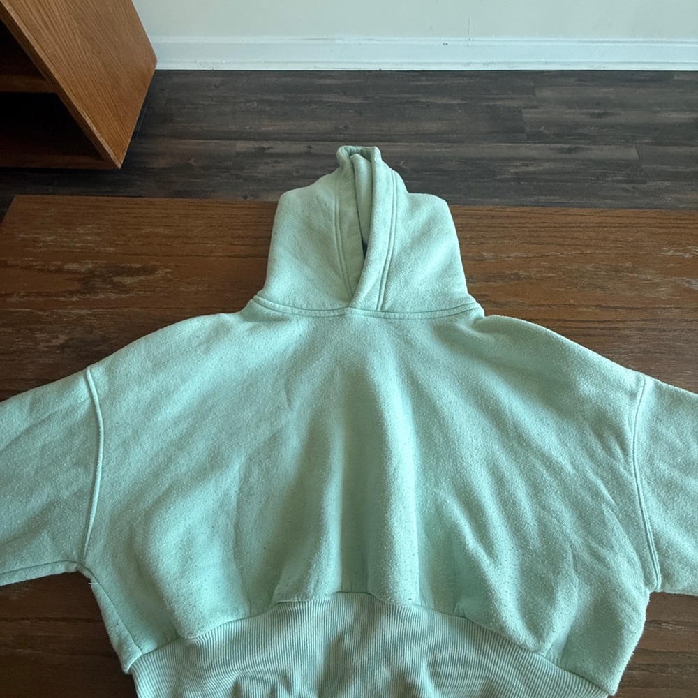 Mint Green Women's Hoodie Sweater